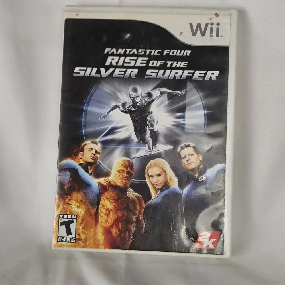 🔴Fantastic 4: Rise of the Silver Surfer (Nintendo Wii, 2007) Complete